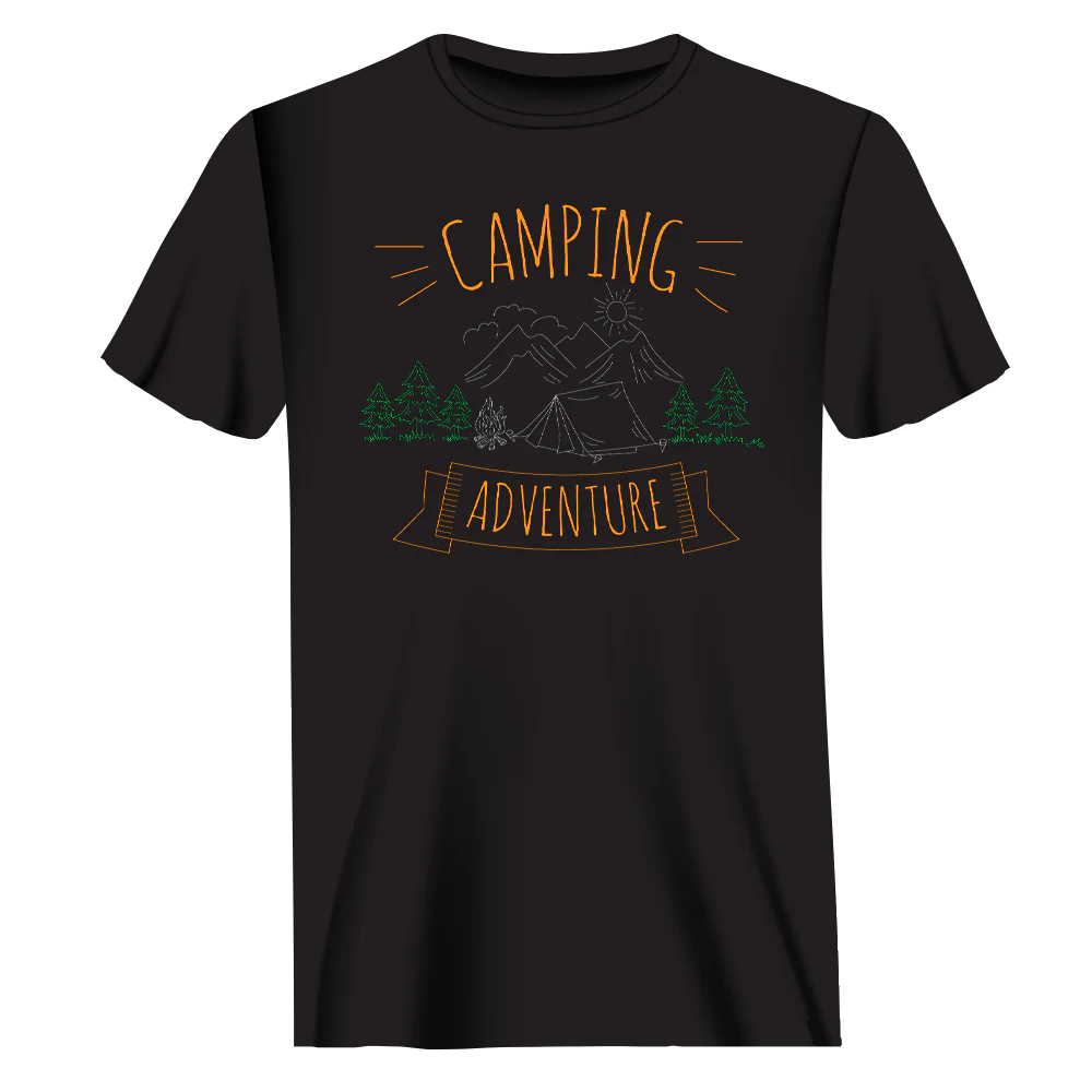 Outdoorzees Camping Adventure Man T-Shirt