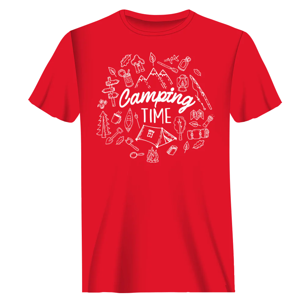 Outdoorzees Camping Elements Man T-Shirt