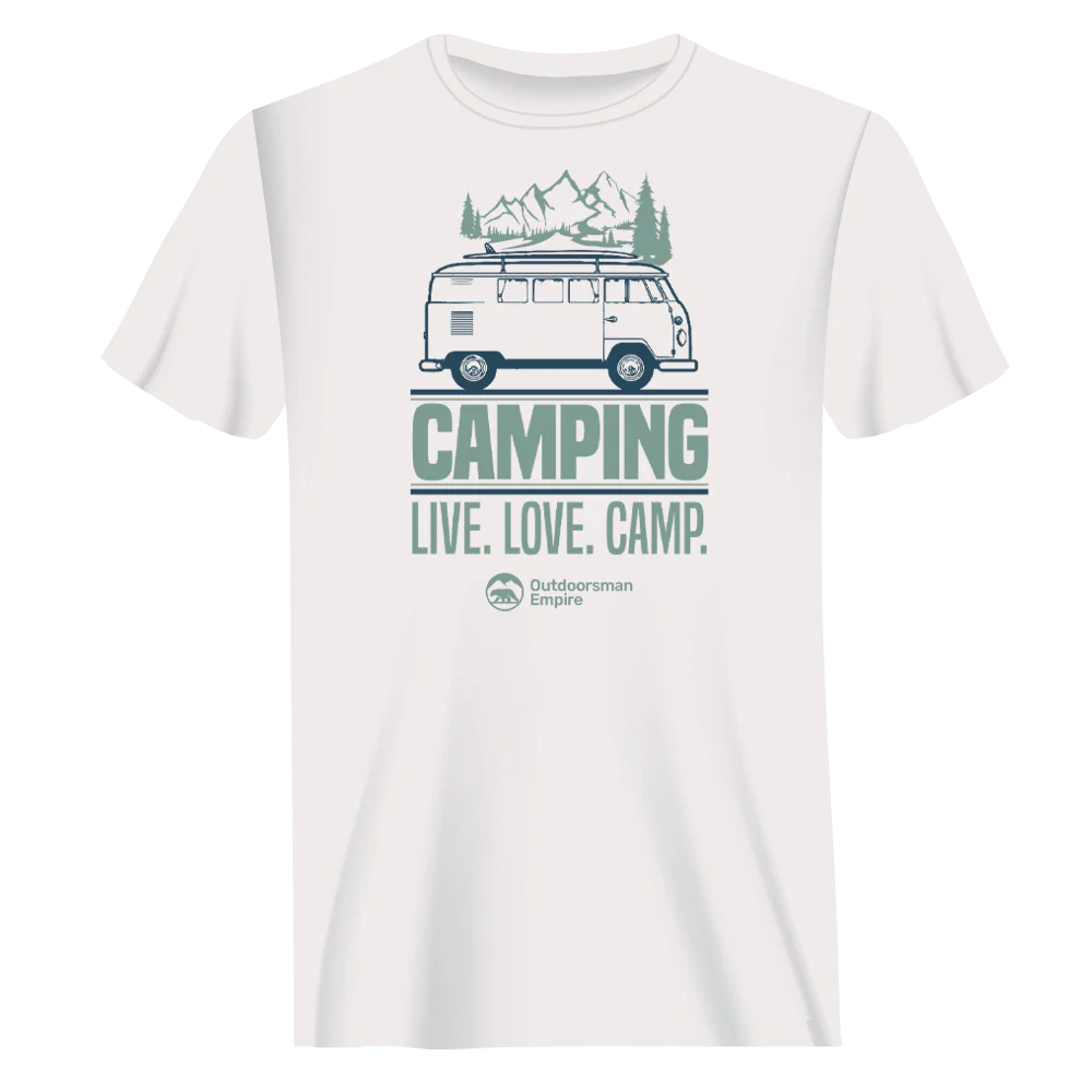 Outdoorzees Camping Live Love Camp Man T-Shirt - Image 2