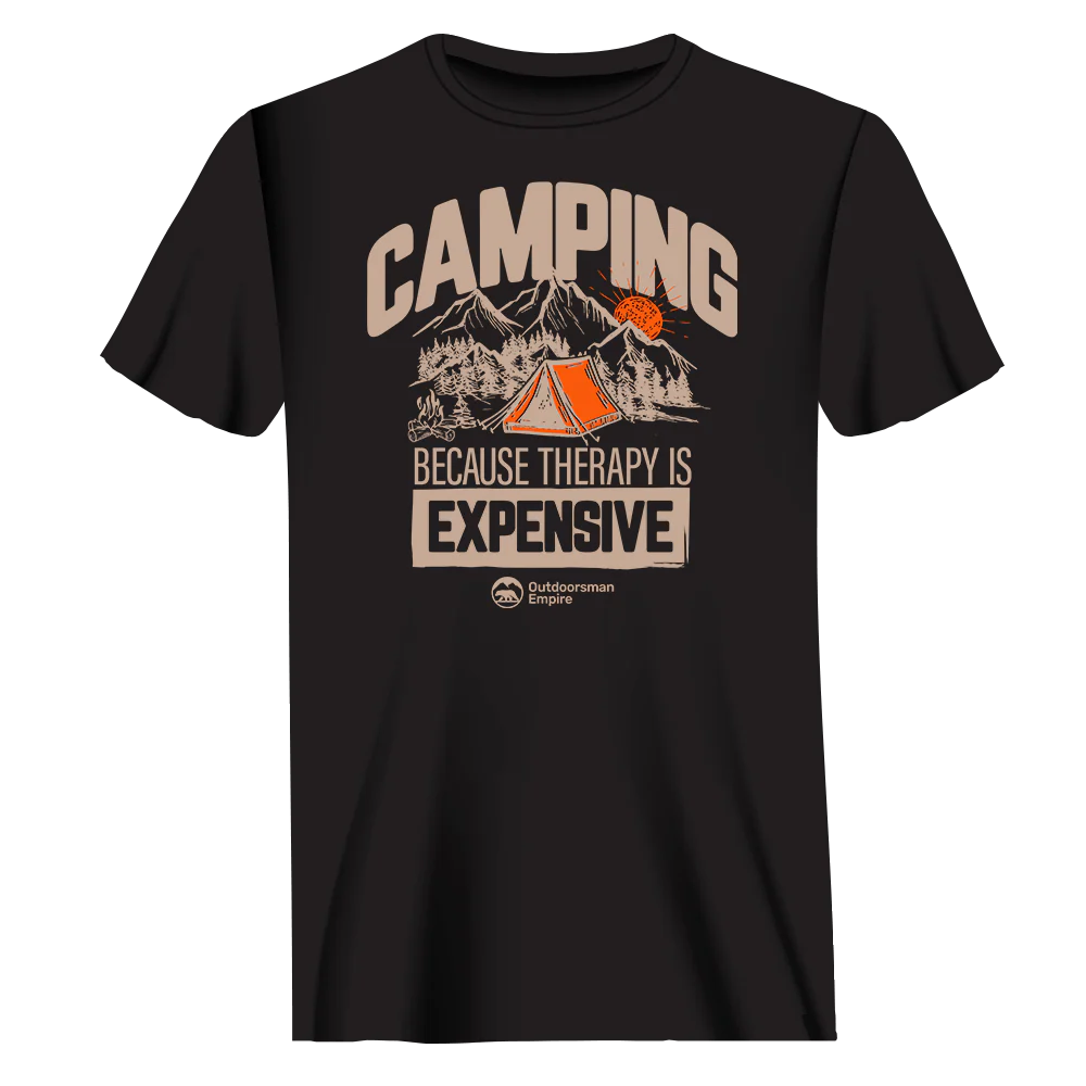 Outdoorzees Camping No Expensive Man T-Shirt