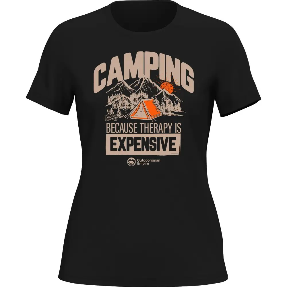 Outdoorzees Camping No Expensive T-Shirt for Women - Image 2