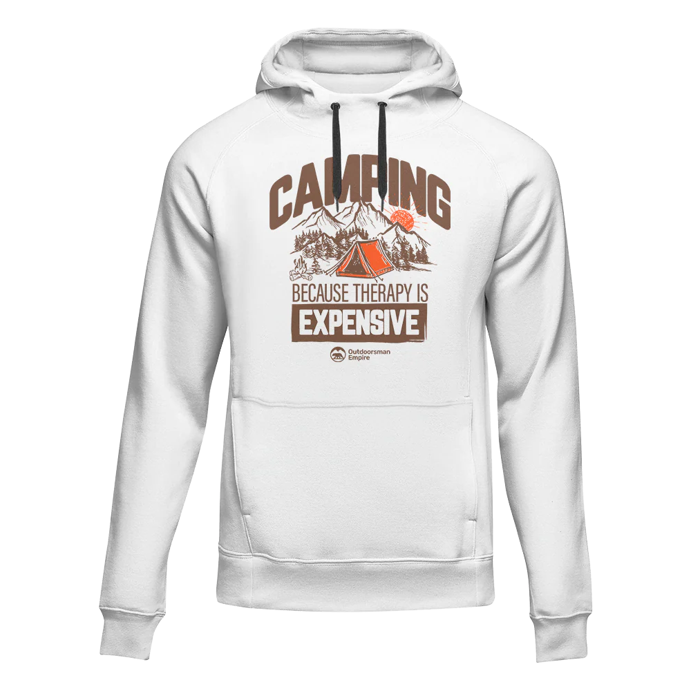 Outdoorzees Camping No Expensive Unisex Hoodie - Image 2