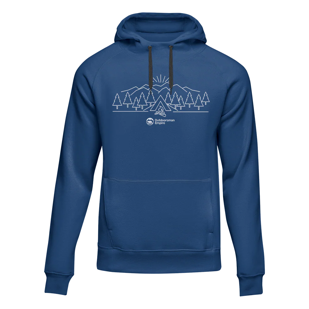 Outdoorzees Camping Triangles Unisex Hoodie - Image 2