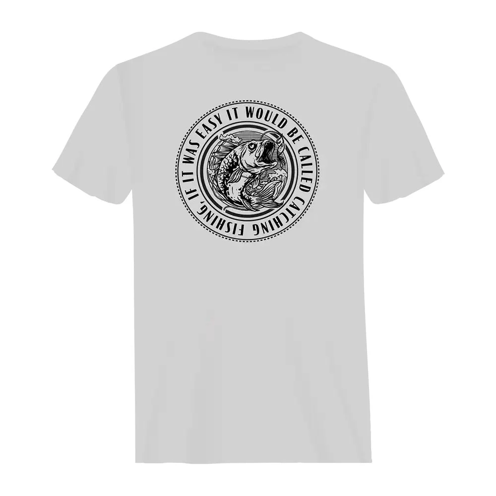 Outdoorzees Catching Fishing Man T-Shirt - Image 3