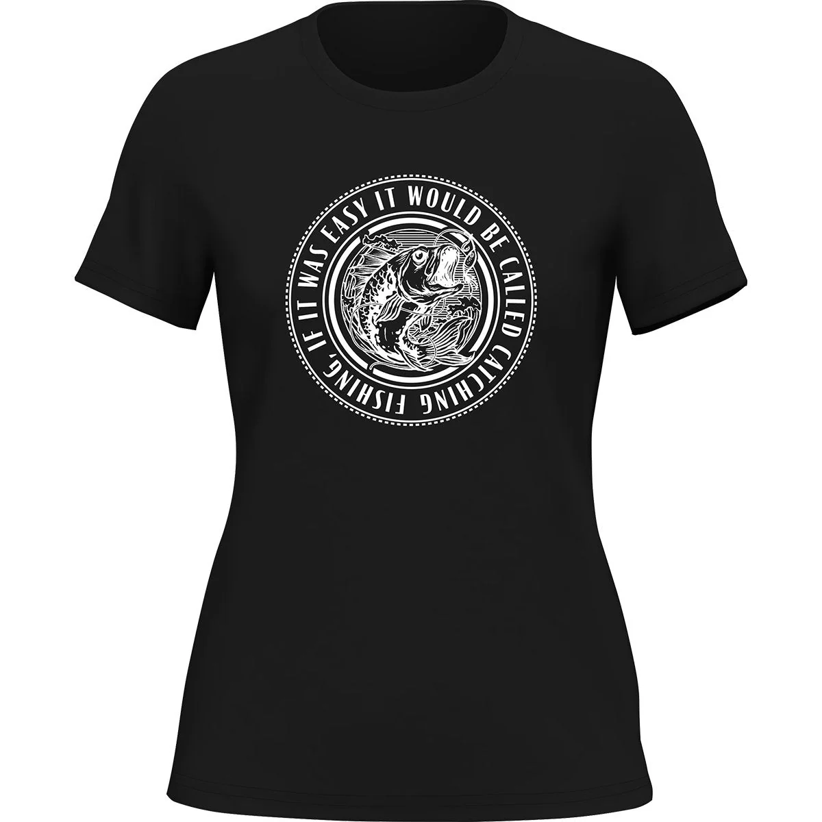 Outdoorzees Catching Fishing T-Shirt for Women