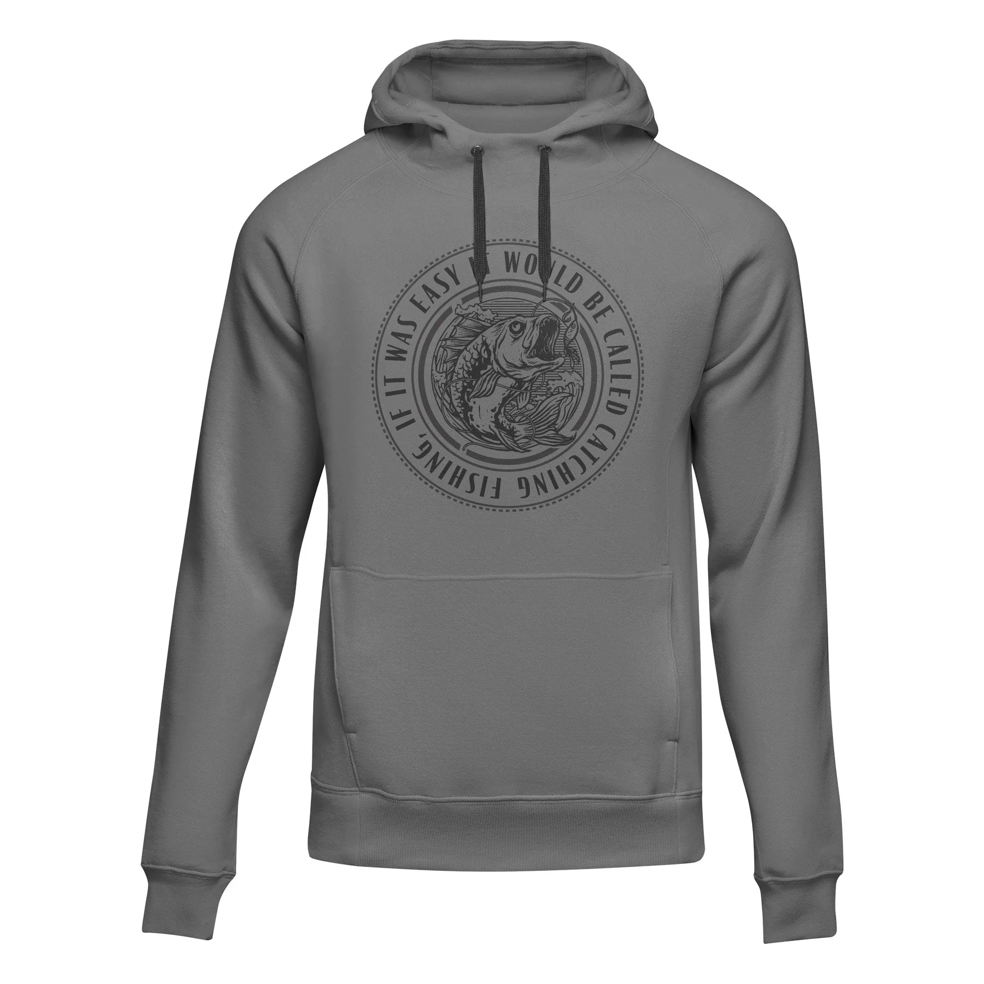 Outdoorzees Catching Fishing' Unisex Hoodie - Image 2