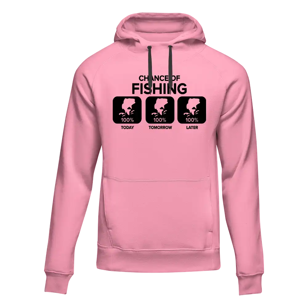 Outdoorzees Chance of Fishing Unisex Hoodie - Image 2