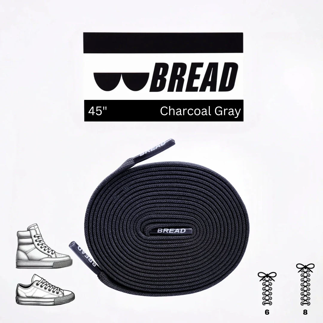 Lace Bread Charcoal Grey - Image 5
