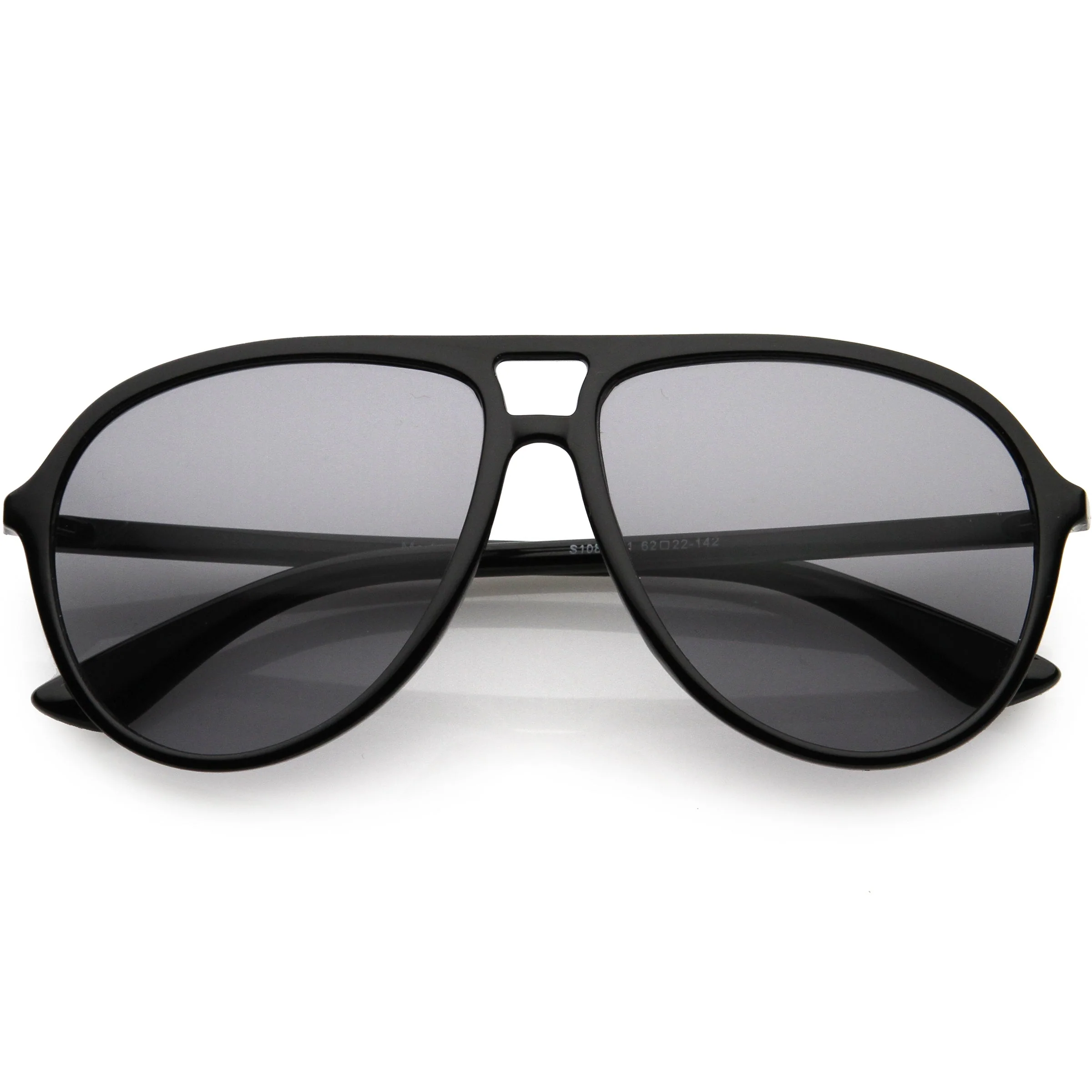 zeroUV - Classic 80s Inspired Color Tinted Lens Retro Aviator Sunglasses D015