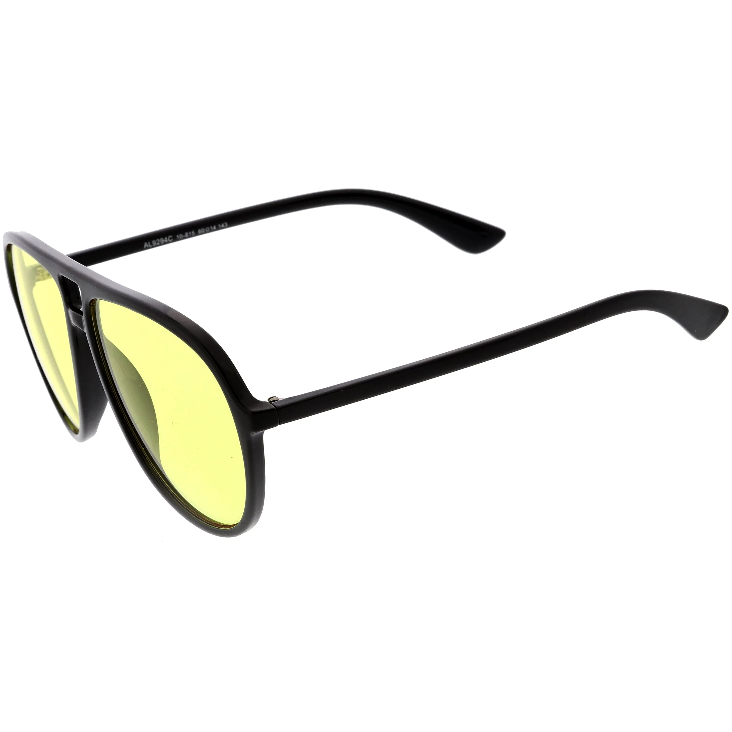 zeroUV - Classic 80s Inspired Color Tinted Lens Retro Aviator Sunglasses D015 - Image 12