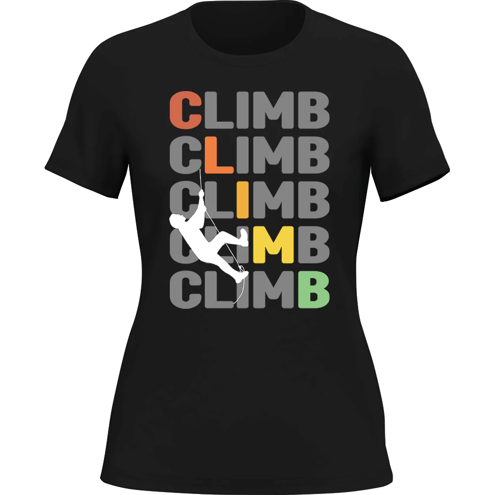 Outdoorzees Climbbbbb T-Shirt for Women