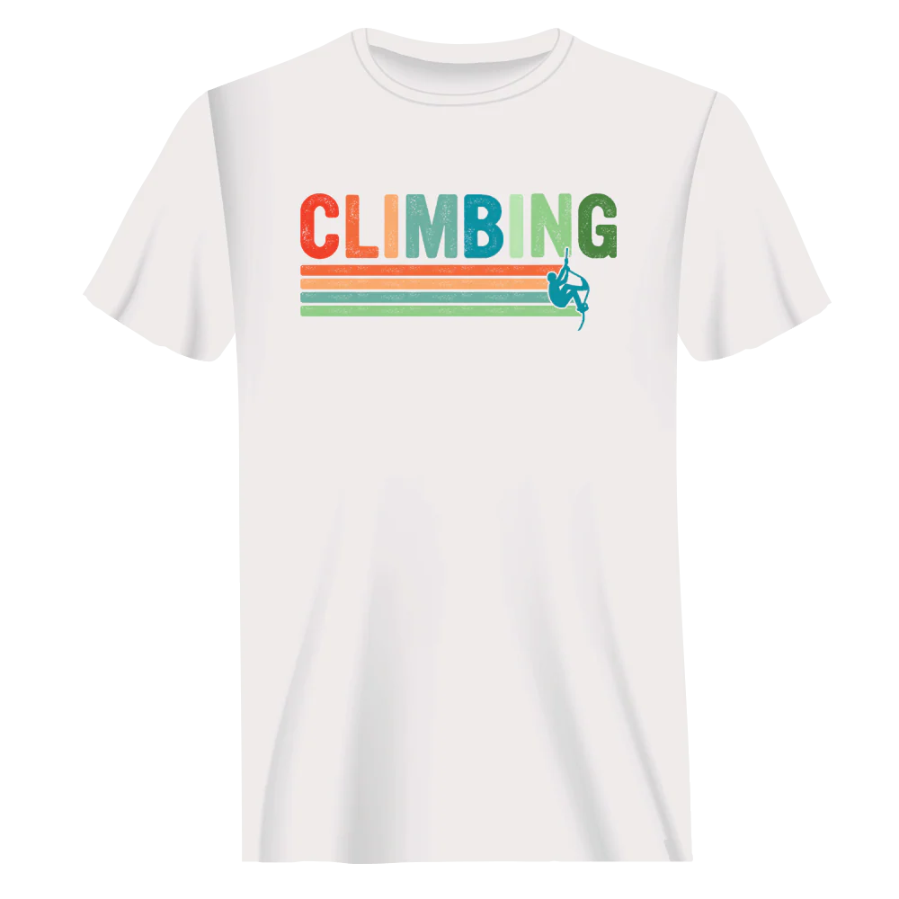 Outdoorzees Climbing Man T-Shirt - Image 2