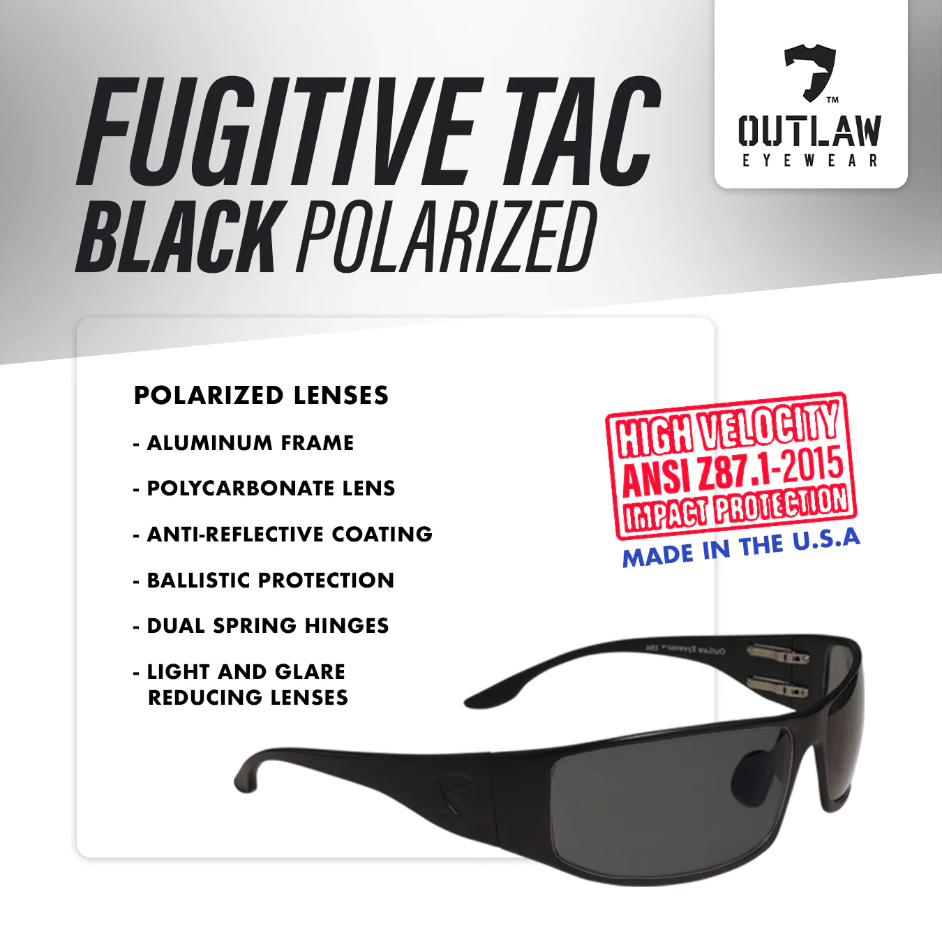 OutLaw Eyewear Custom Fugitive TAC - Image 11