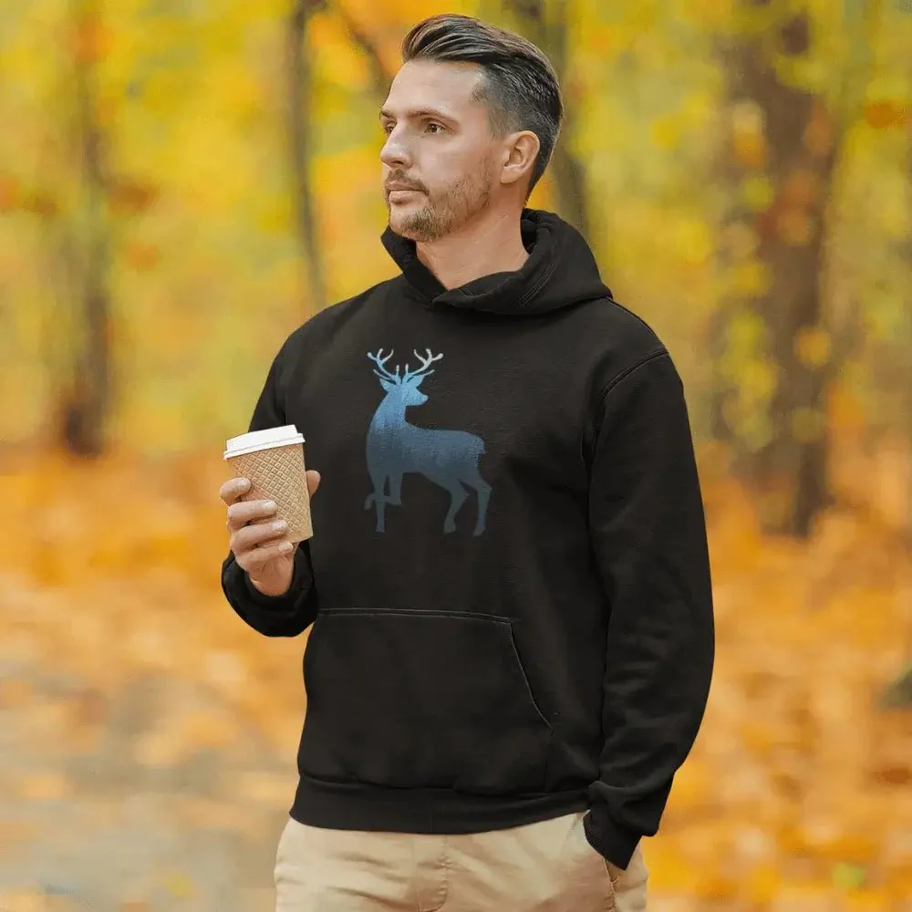 Outdoorzees Deer Color 2 Mens Hoodie