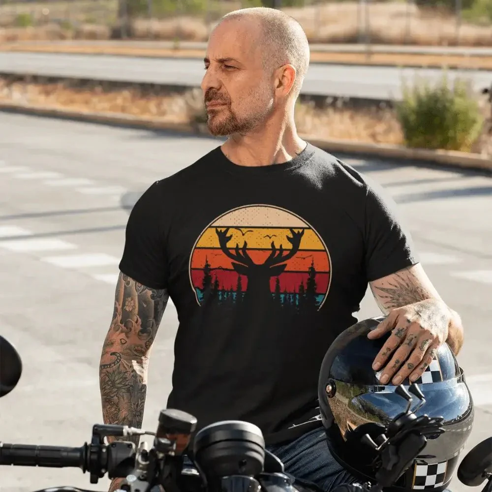Outdoorzees Deer Color Man T-Shirt
