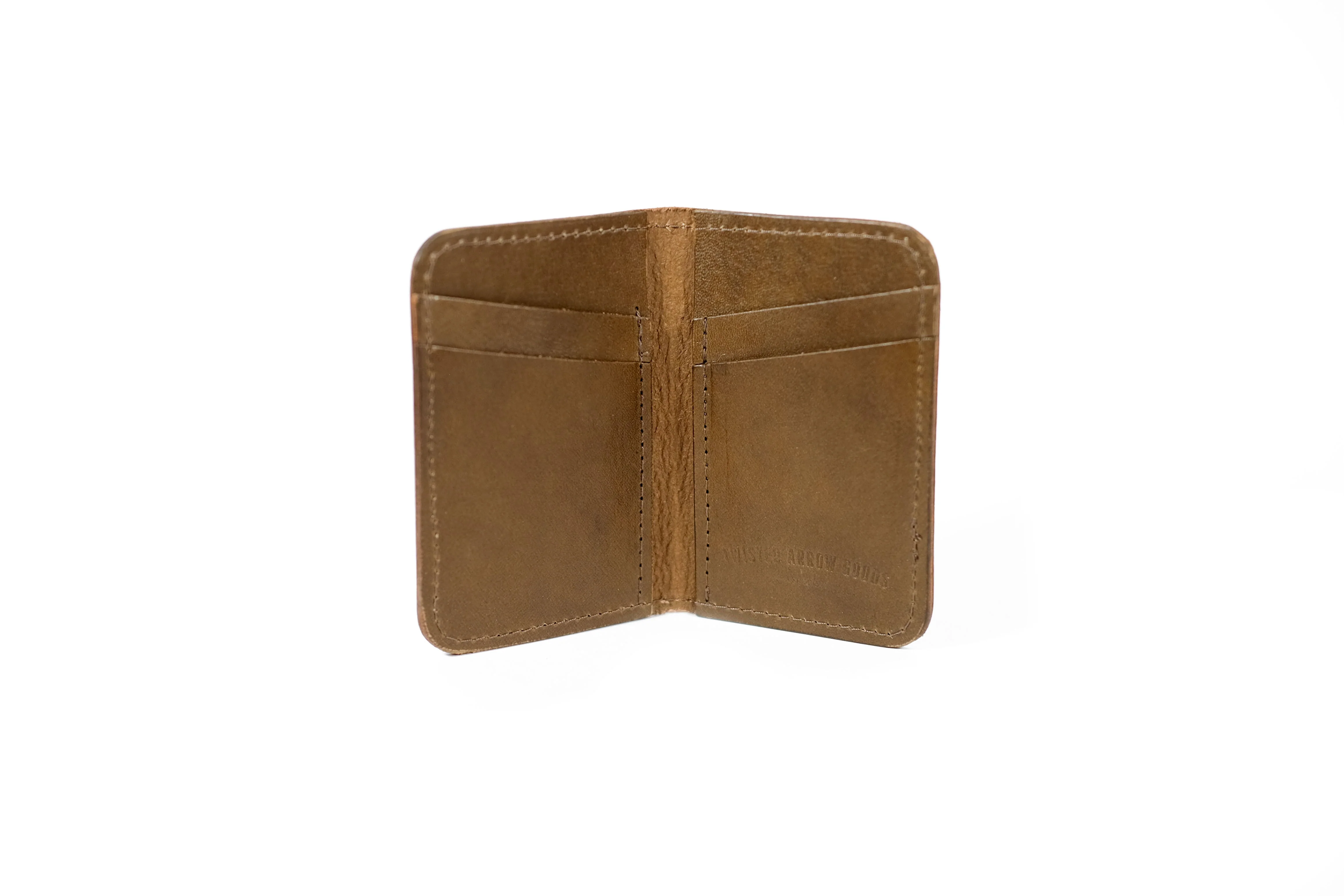 Twisted Arrow Goods Double Barrel Vertical Bifold Wallet - Image 11