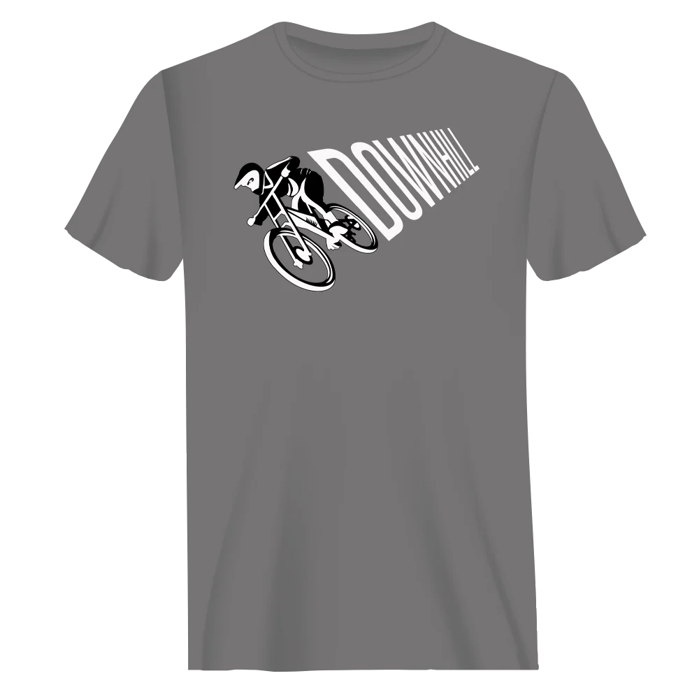 Outdoorzees Downhill Cycling Man T-Shirt