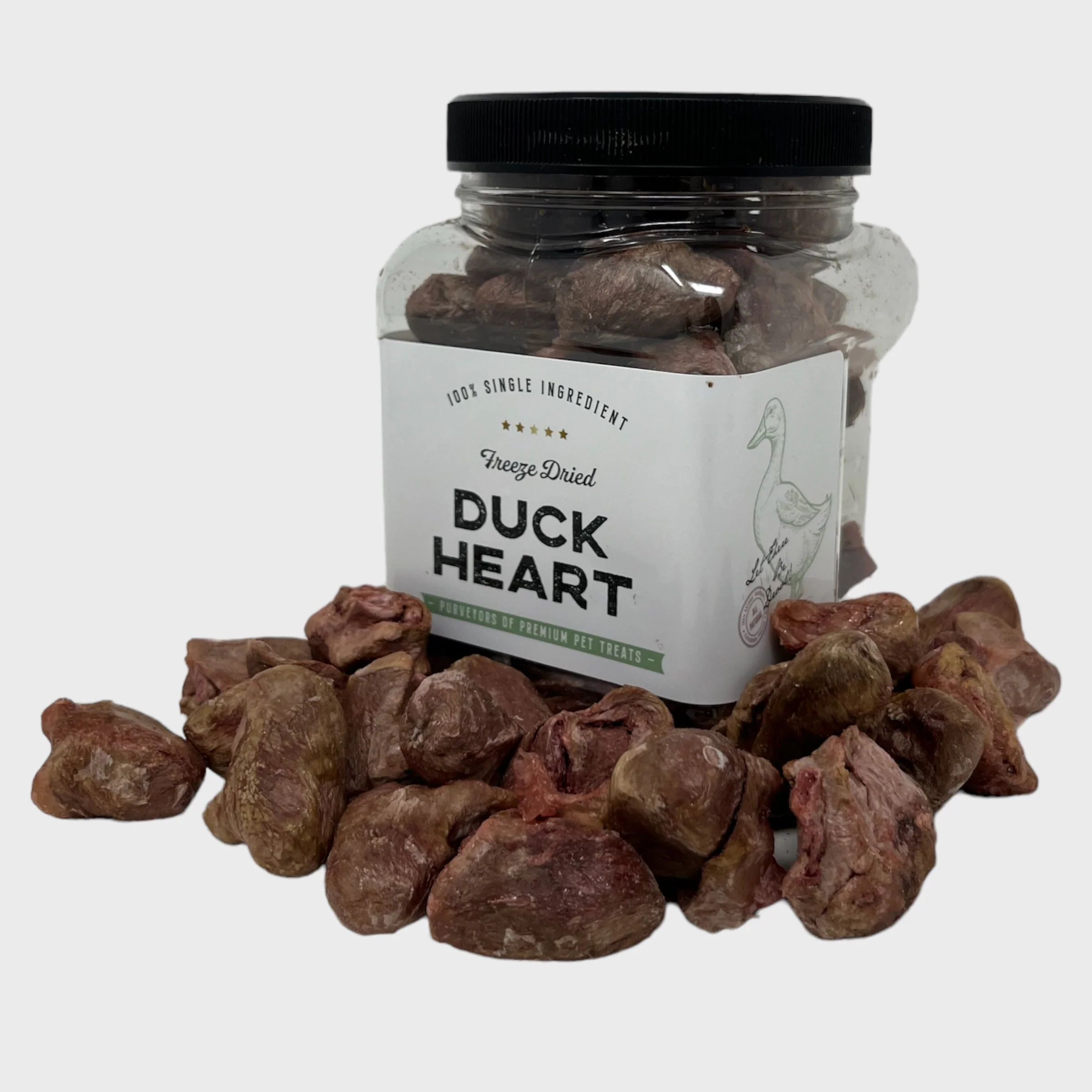 Jack’s Premium Duck Hearts Freeze Dried