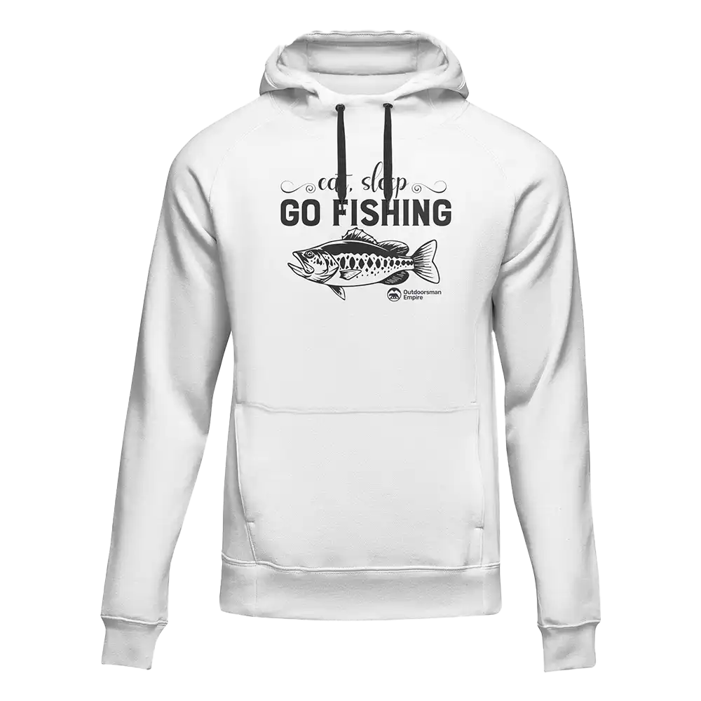 Outdoorzees Eat Sleep Go Fishing Unisex Hoodie - Image 2