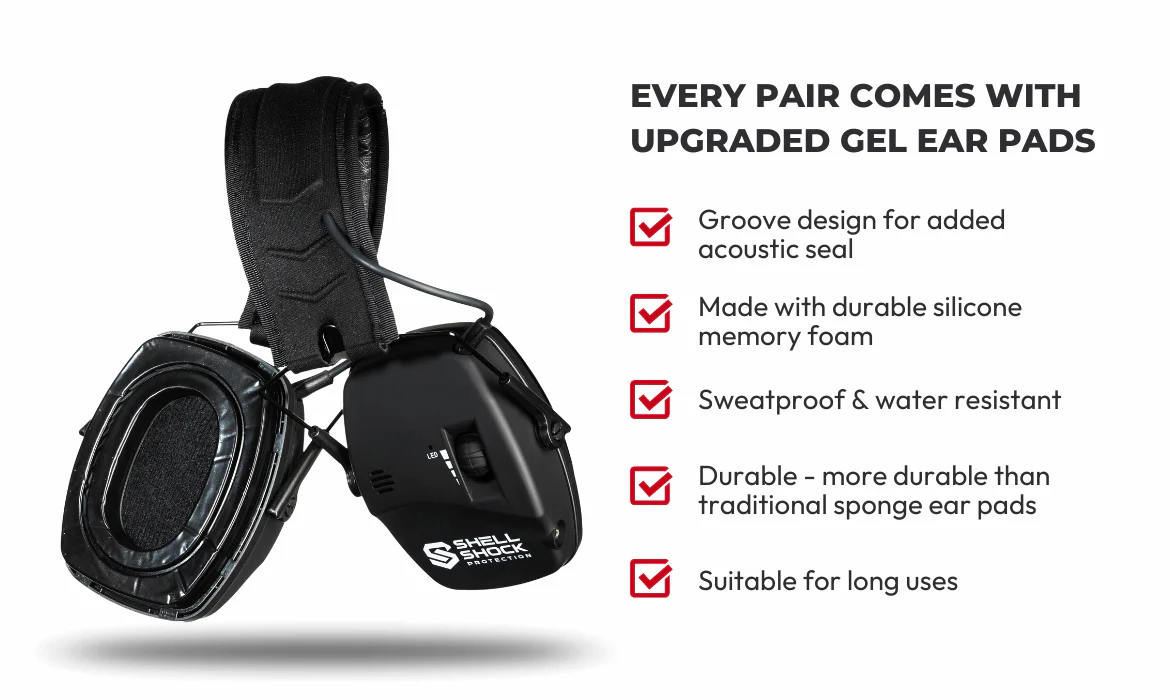 ShellShock EXO PRO Electronic Earmuff - Image 5