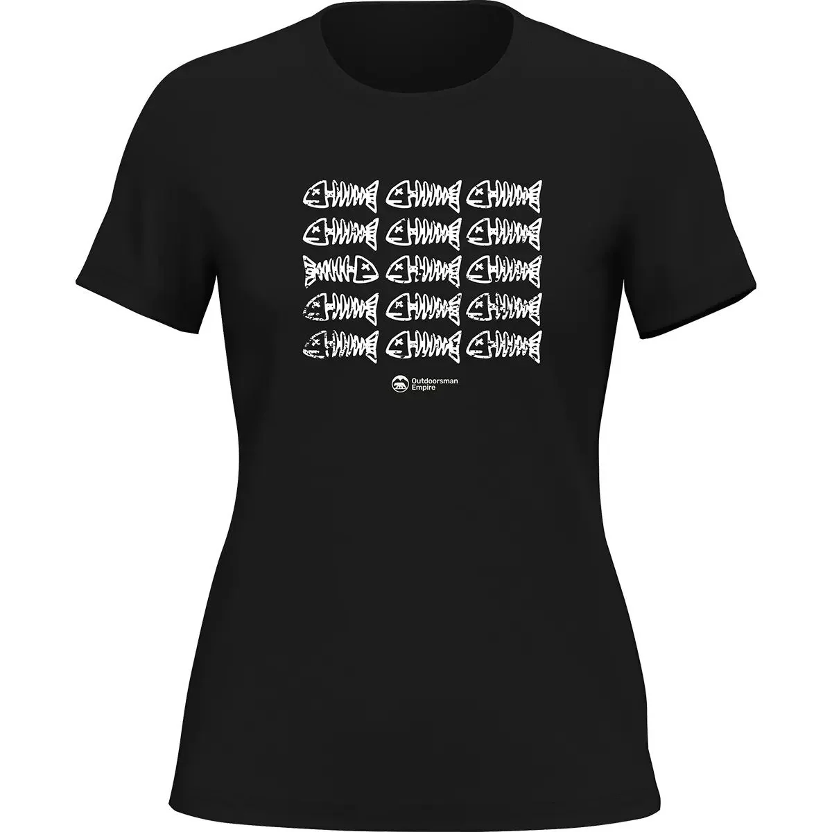 Outdoorzees Fish Bones T-Shirt for Women - Image 2