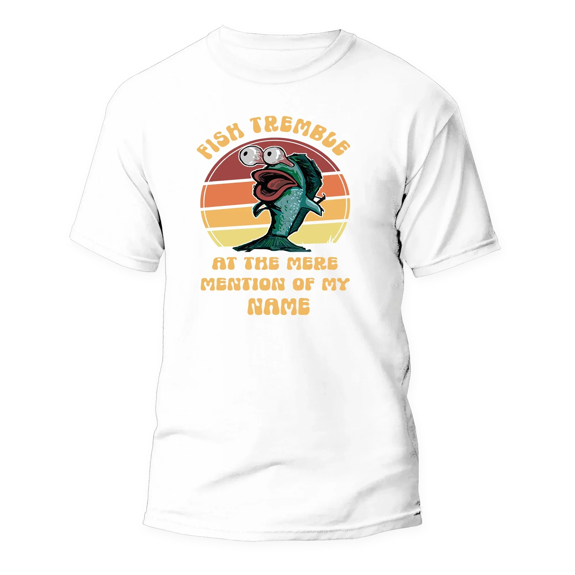 Outdoorzees Fish Tremble Man T-Shirt - Image 2