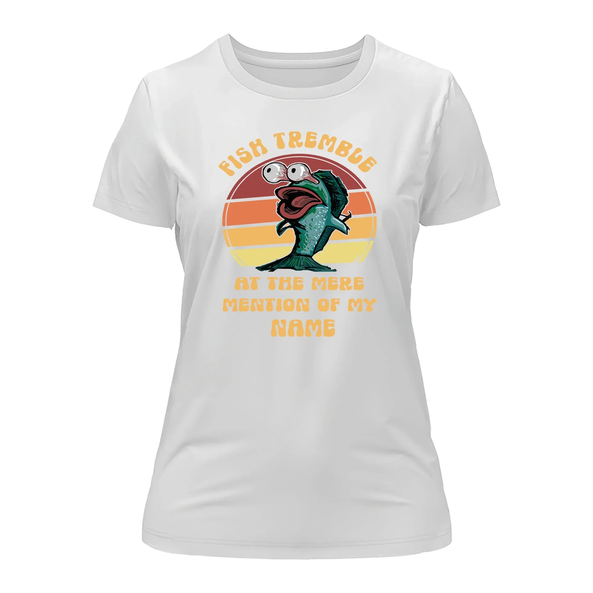 Outdoorzees Fish Tremble T-Shirt for Women
