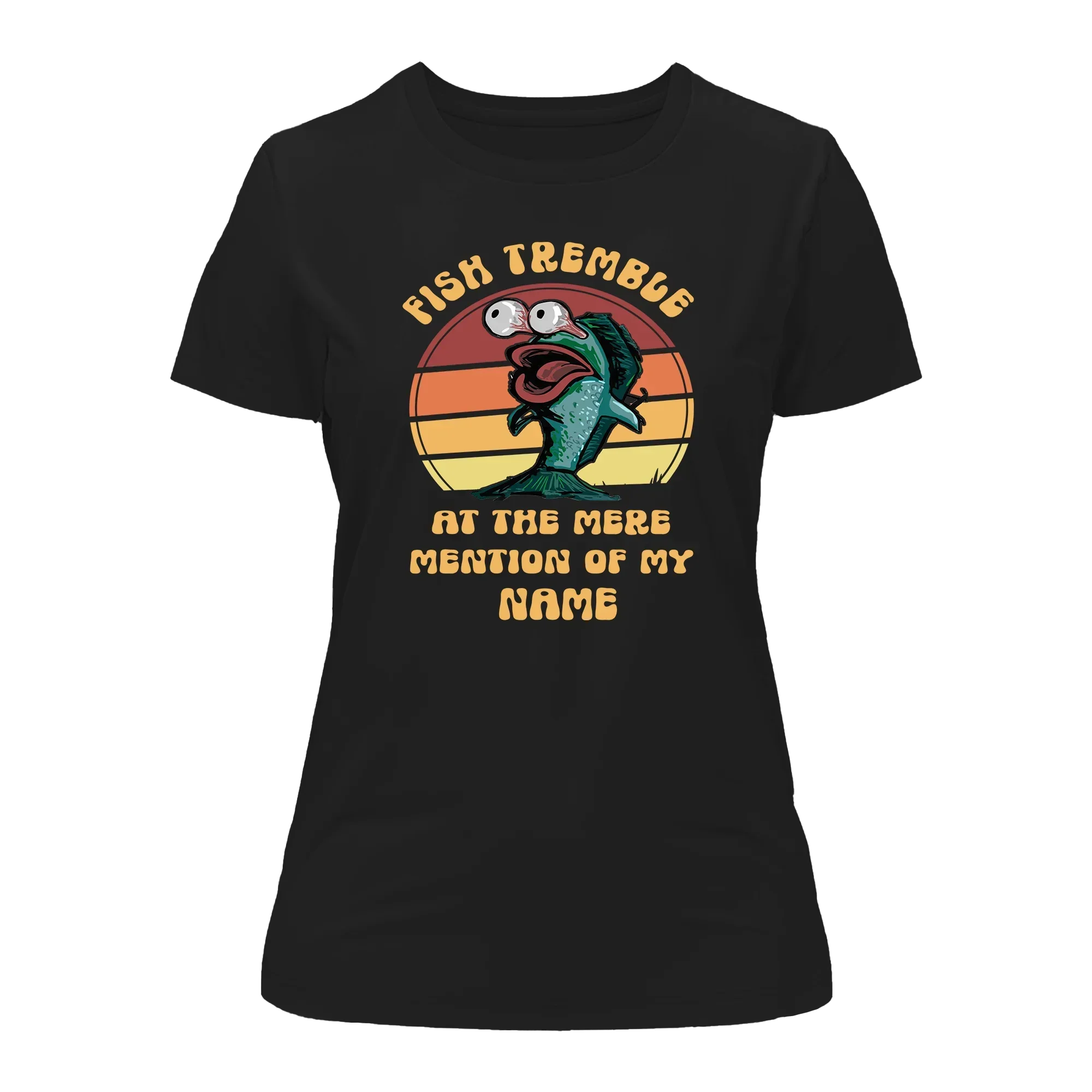 Outdoorzees Fish Tremble T-Shirt for Women - Image 2
