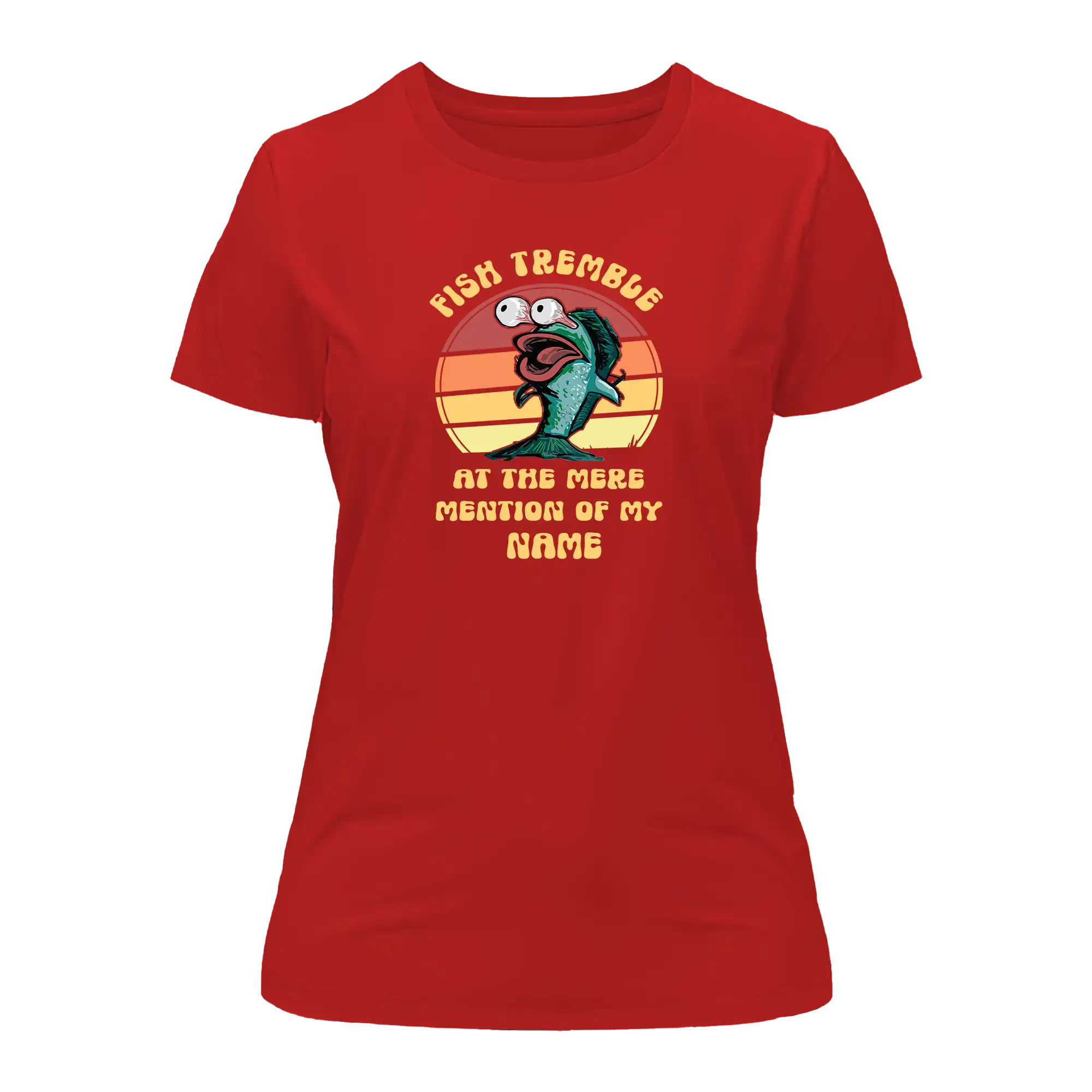 Outdoorzees Fish Tremble T-Shirt for Women - Image 4