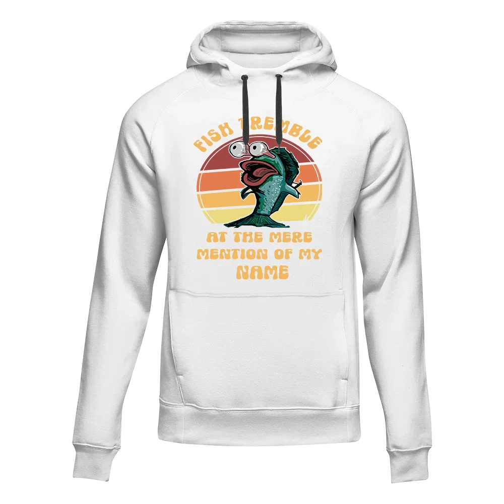 Outdoorzees Fish Tremble Unisex Hoodie - Image 2