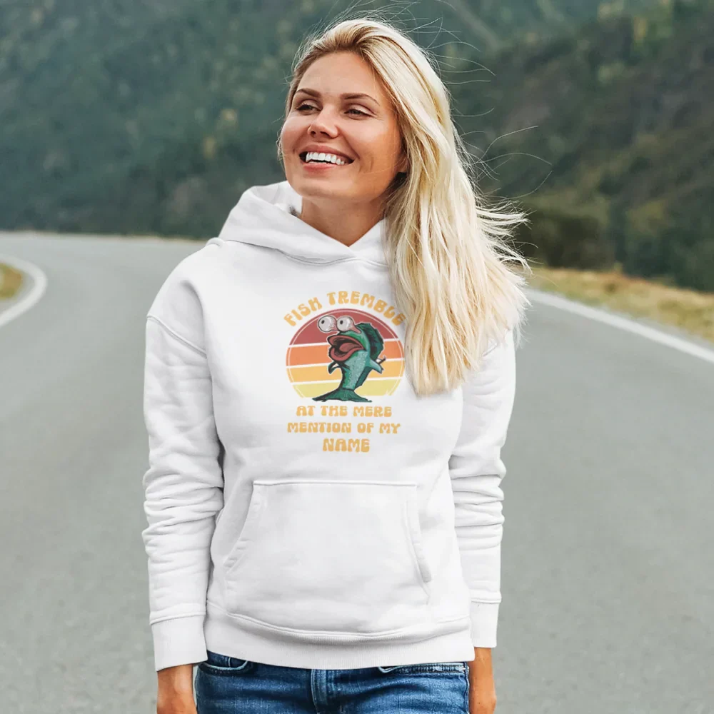 Outdoorzees Fish Tremble Unisex Hoodie - Image 5