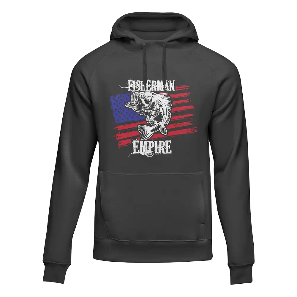 Outdoorzees Fisherman American Empire Color Unisex Hoodie