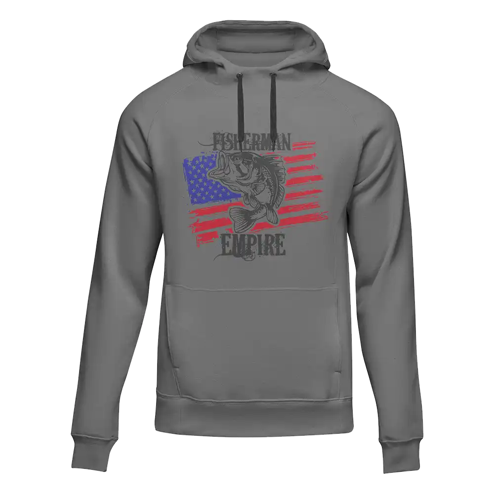 Outdoorzees Fisherman American Empire Color Unisex Hoodie - Image 3