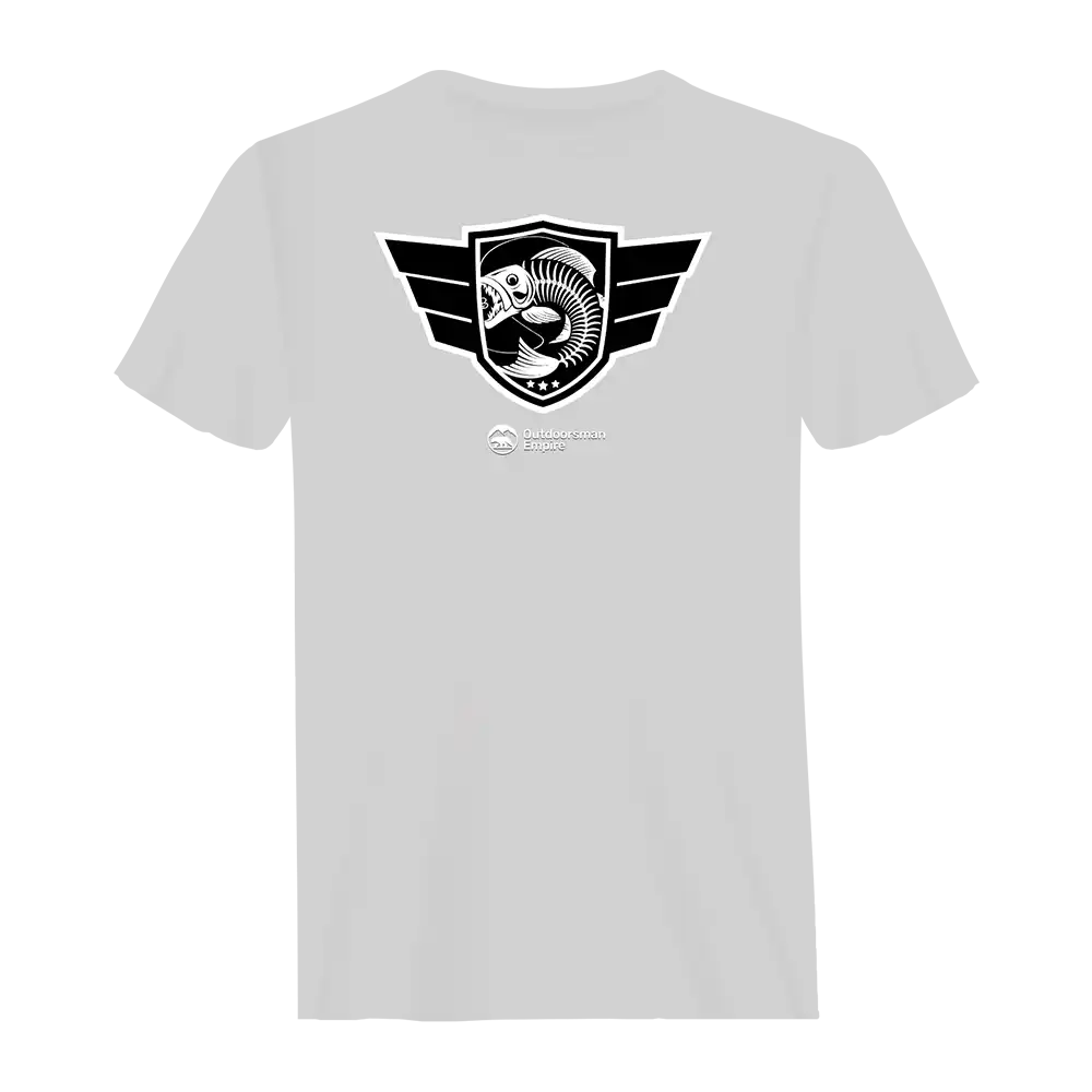 Outdoorzees Fishing Air Force Man T-Shirt - Image 3