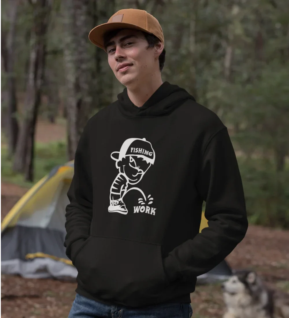 Outdoorzees Fishing And Work Unisex Hoodie - Image 7
