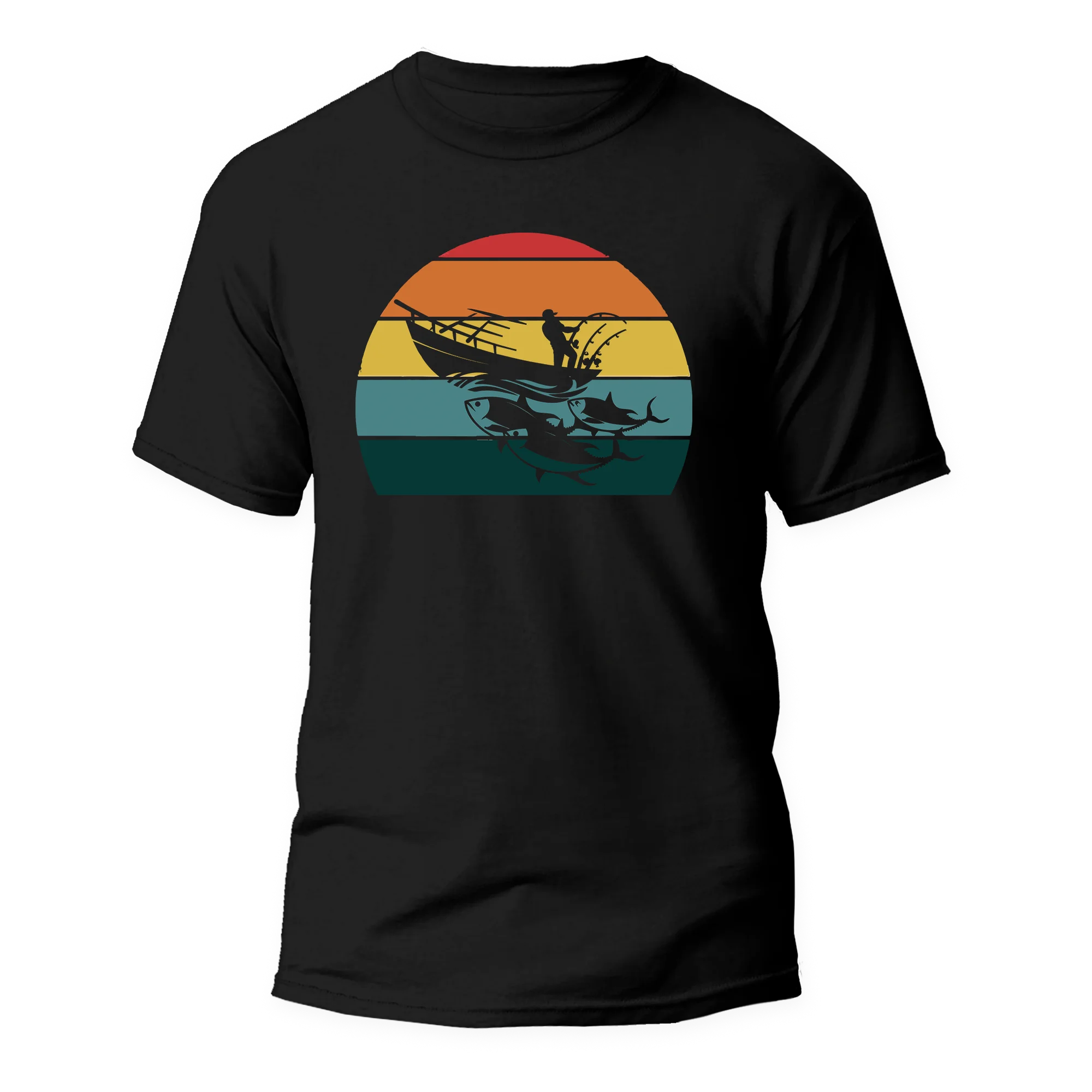 Outdoorzees Fishing Boat Man T-Shirt