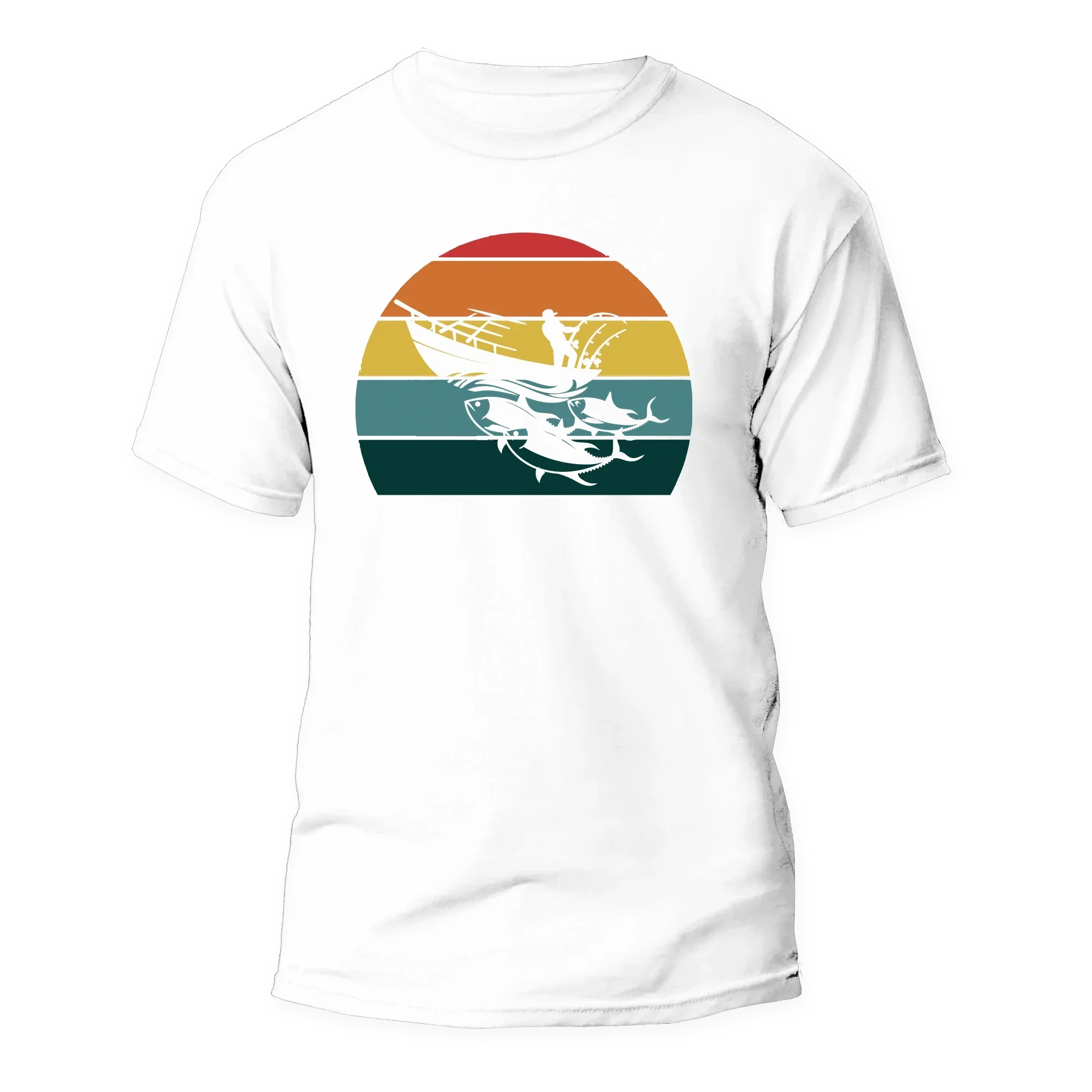 Outdoorzees Fishing Boat Man T-Shirt - Image 2