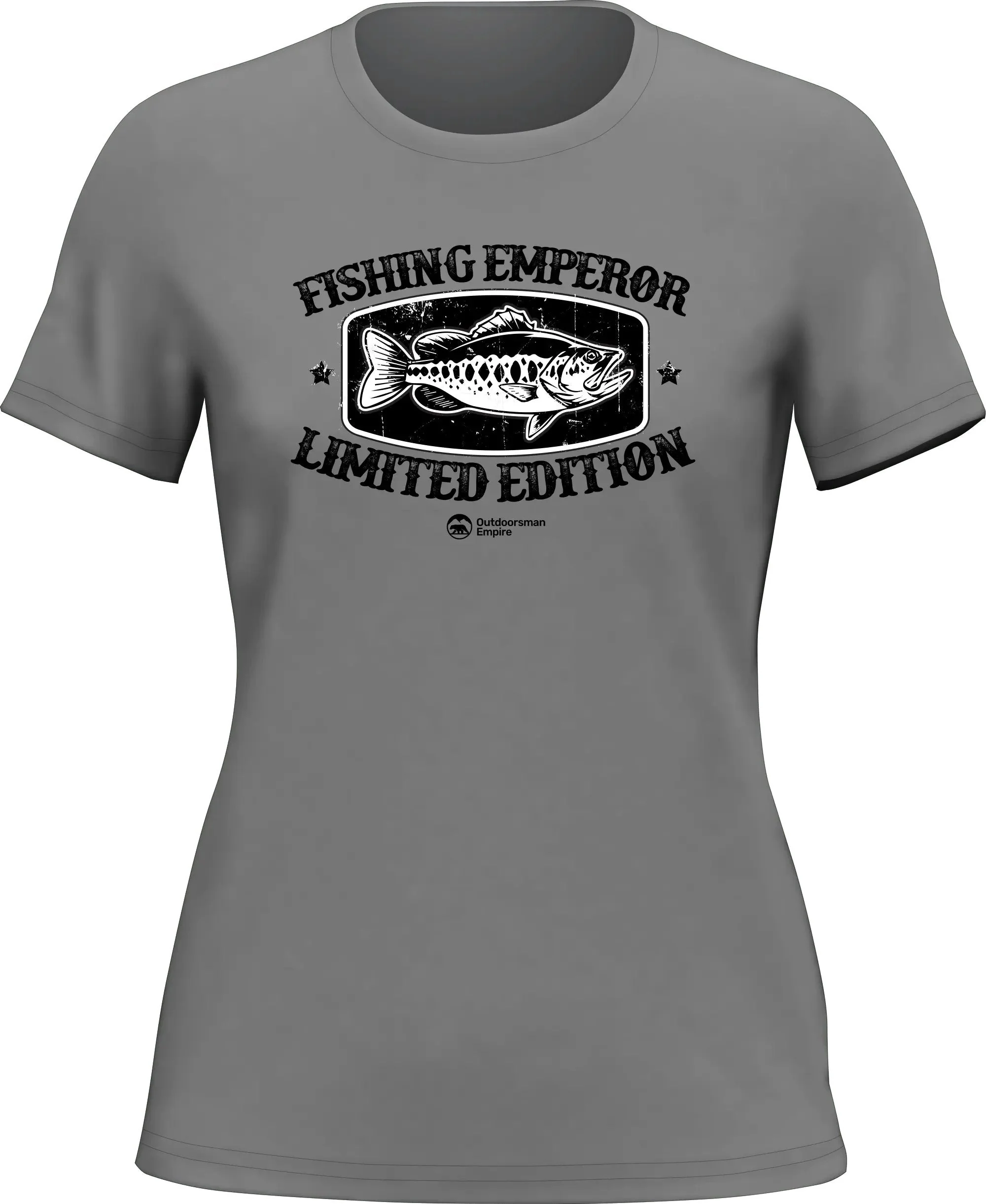 Outdoorzees Fishing Emperor Limited Edition T-Shirt for Women - Image 3