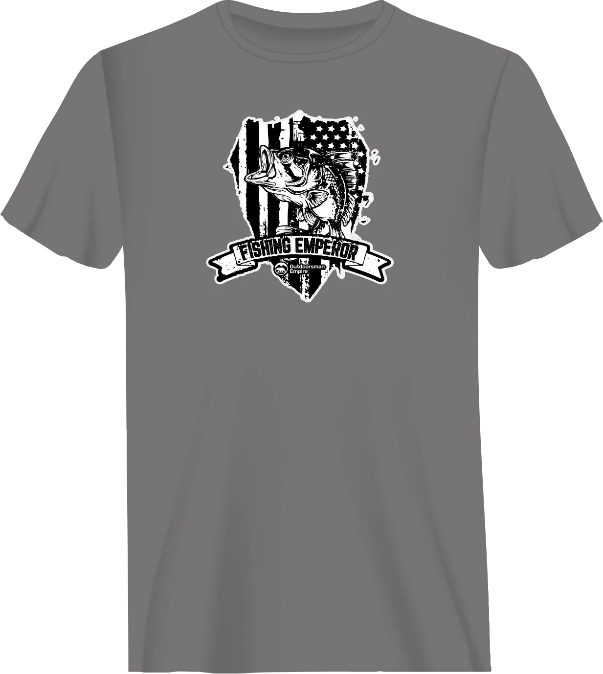 Outdoorzees Fishing Emperor v3 Man T-Shirt - Image 2