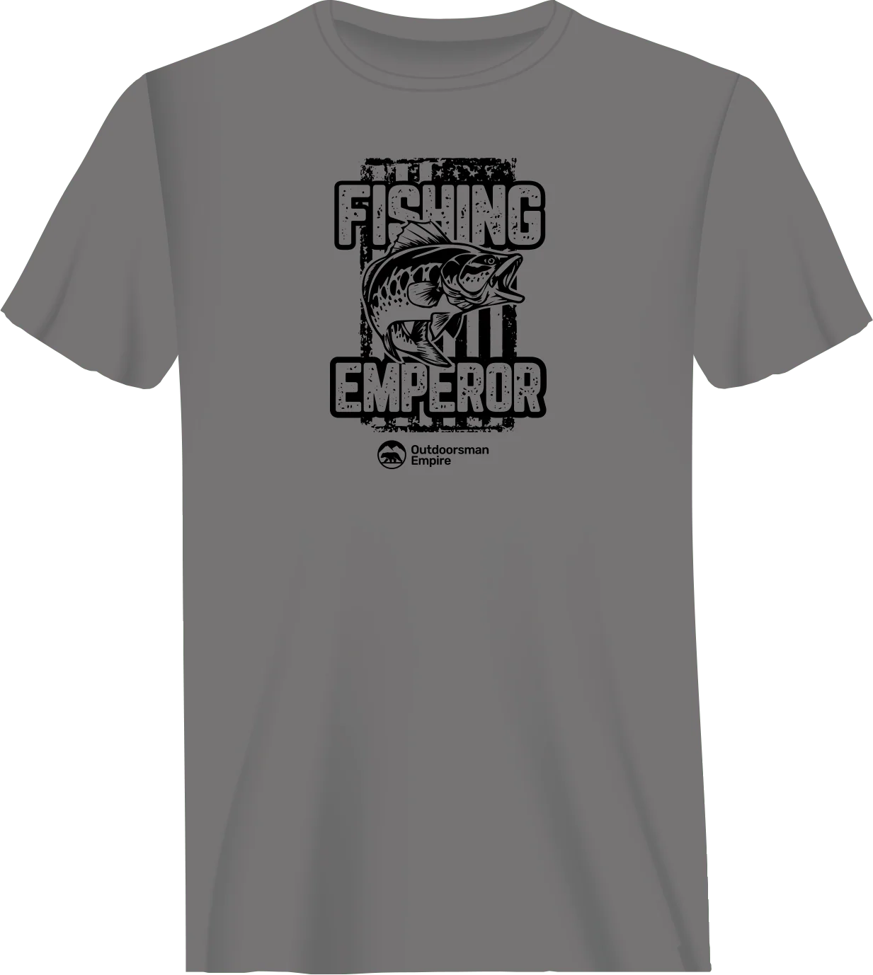 Outdoorzees Fishing Emperor v4 Man T-Shirt - Image 2