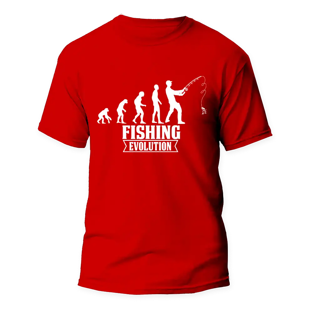 Outdoorzees Fishing Evolution Man T-Shirt - Image 2