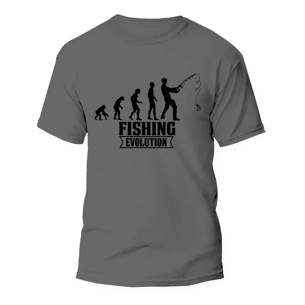 Outdoorzees Fishing Evolution Man T-Shirt - Image 3