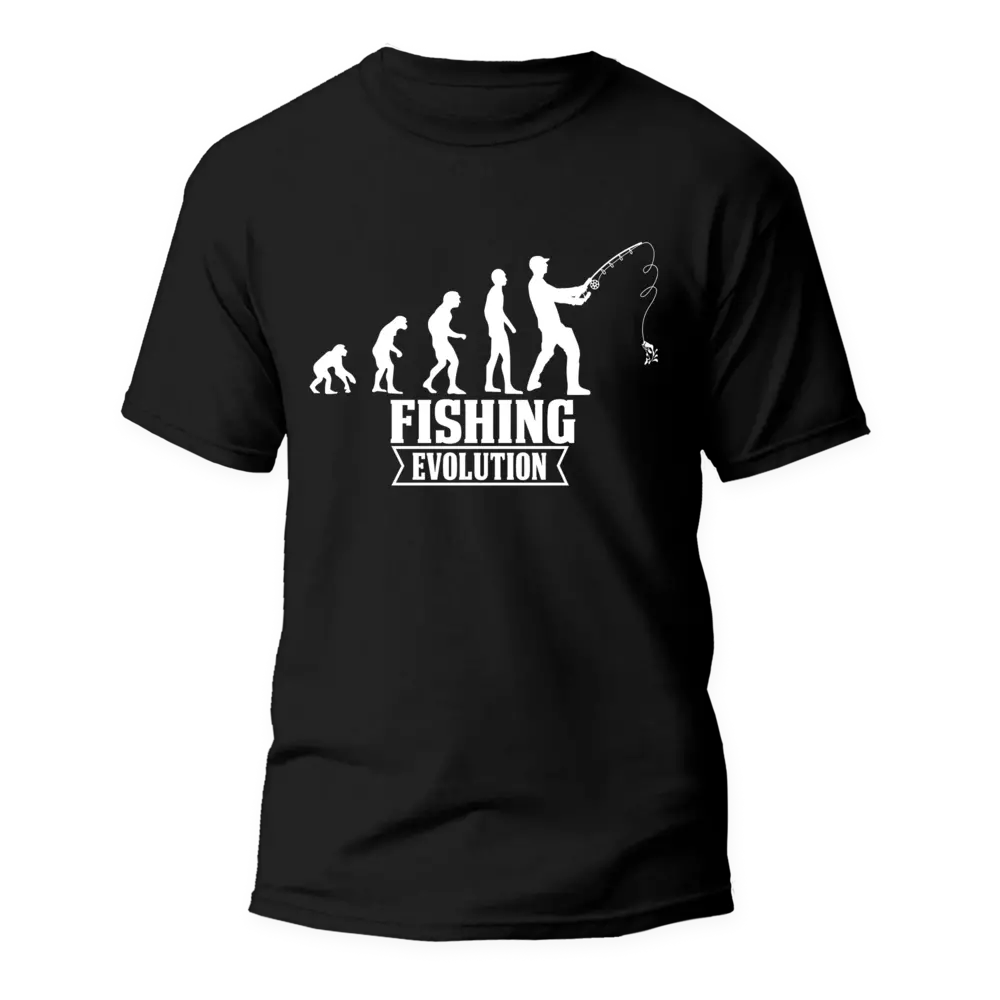 Outdoorzees Fishing Evolution Man T-Shirt - Image 4