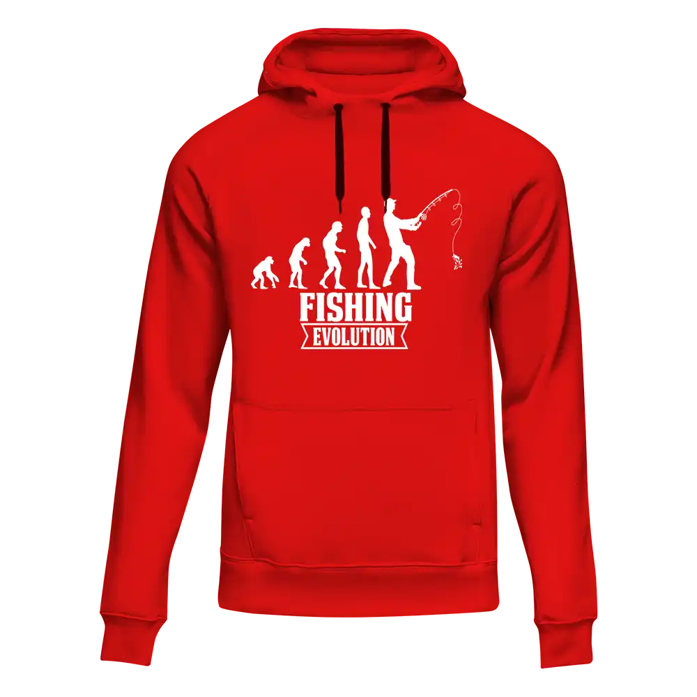 Outdoorzees Fishing Evolution Unisex Hoodie - Image 2