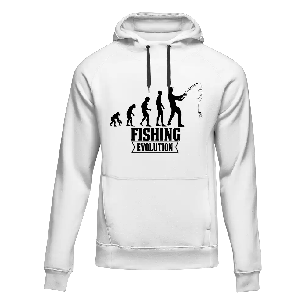 Outdoorzees Fishing Evolution Unisex Hoodie - Image 3