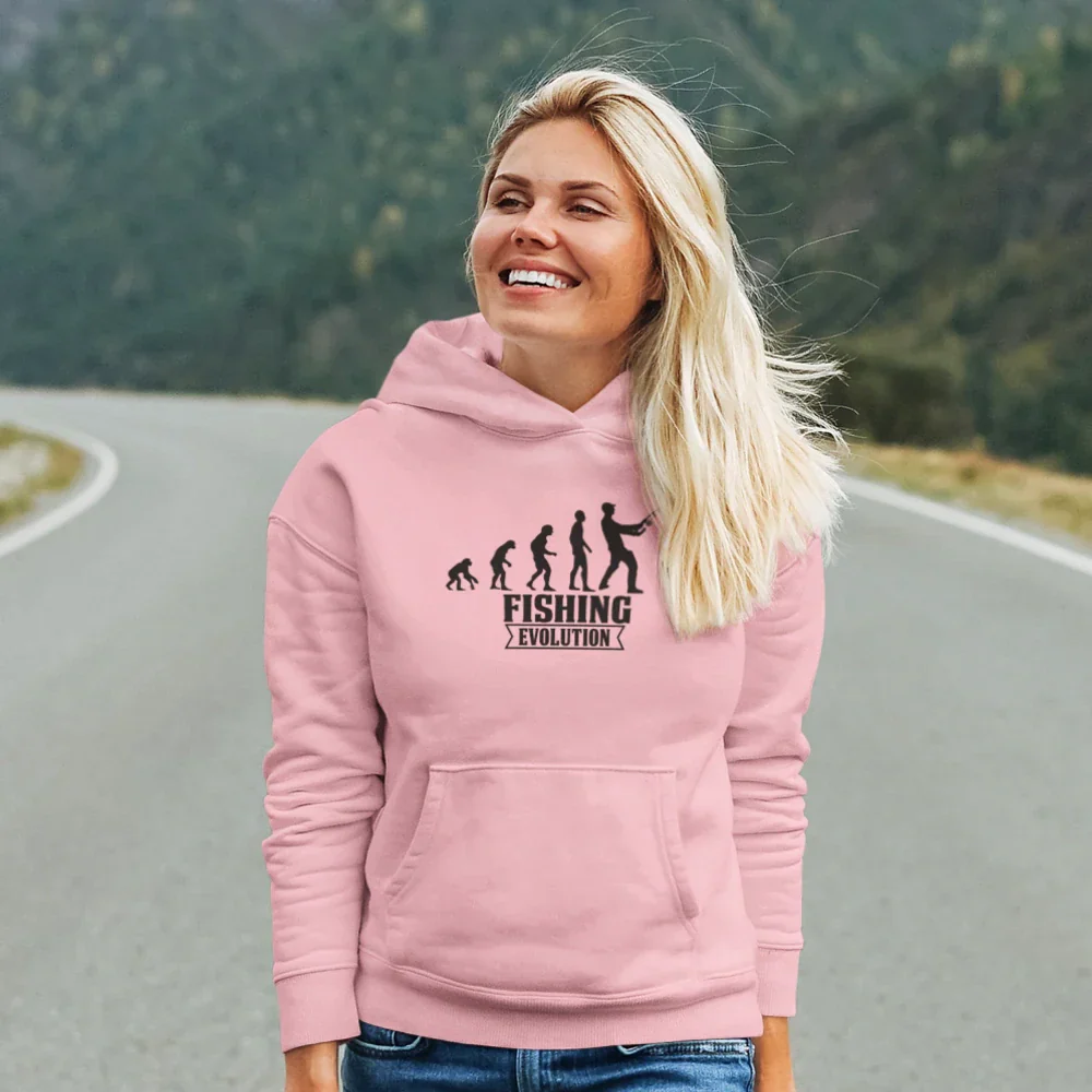 Outdoorzees Fishing Evolution Unisex Hoodie - Image 6