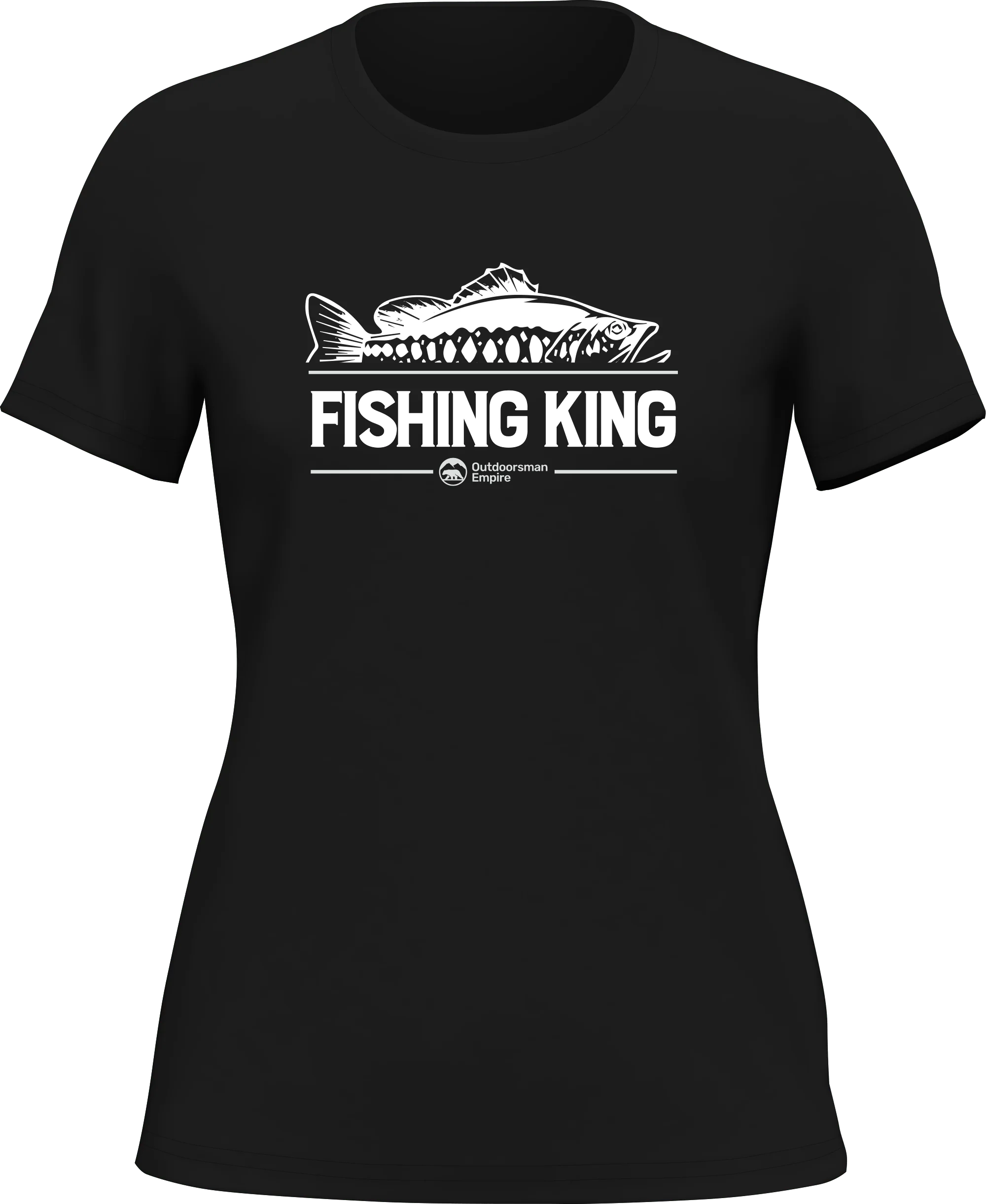 Outdoorzees Fishing King T-Shirt for Women