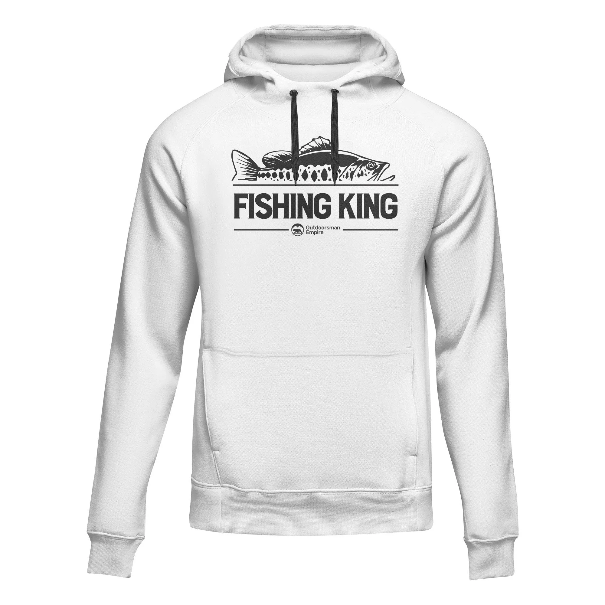 Outdoorzees Fishing King' Unisex Hoodie - Image 2