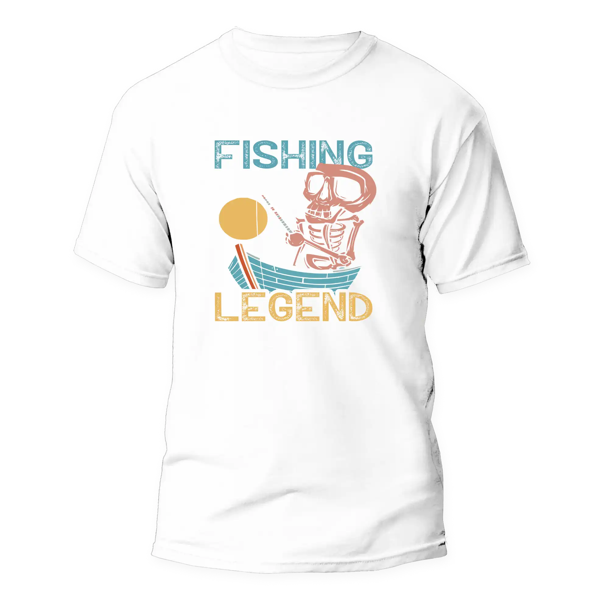 Outdoorzees Fishing Legend Unisex T-Shirt - Image 2