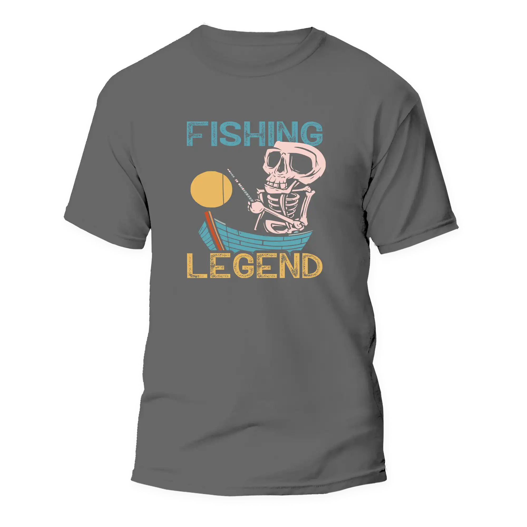 Outdoorzees Fishing Legend Unisex T-Shirt - Image 3